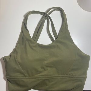 Buffbunny Rosa Bra-  Longline High Support-  Dark Olive